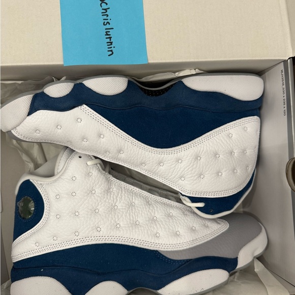 Jordan 13 Retro Wht/red/blue main image 4
